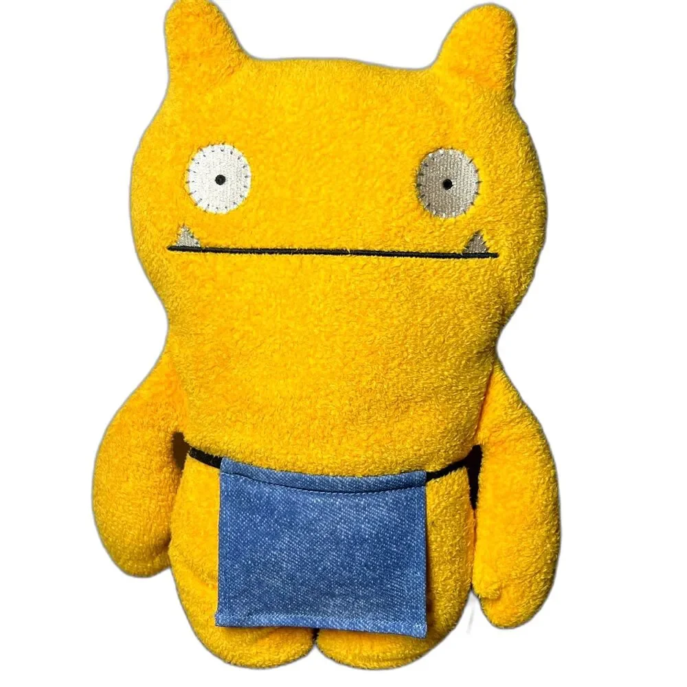 Uglydoll Wage Stuffed Plushie 2019 Hasbro Yellow Movie Toy Soft Furry Doll 13.5